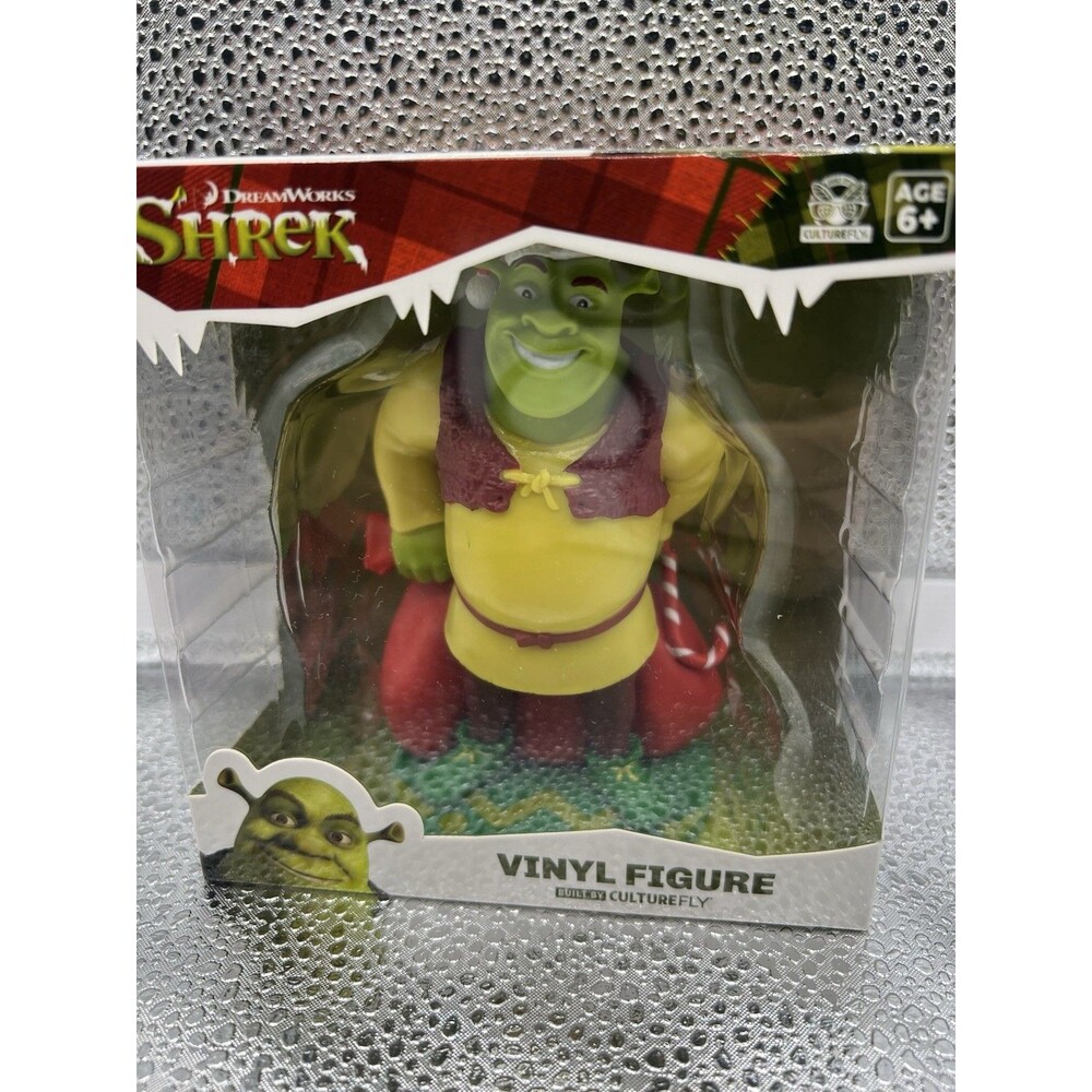 DreamWorks - Holiday Shrek - Vinyl Figure - 4.5" High - CultureFly NEW IN BOX